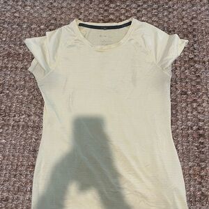 Women's Yellow Athletic Top
